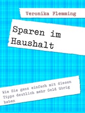 Sparen im Haushalt