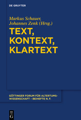 Text, Kontext, Klartext