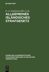 Allgemeines isländisches Strafgesetz