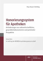 Honorierungssystem für Apotheken