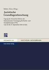 Juristische Grundlagenforschung