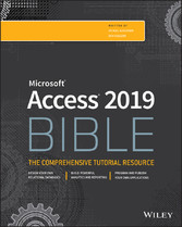 Access 2019 Bible,