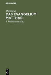 Das Evangelium Matthaei