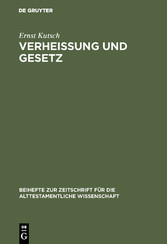 Verheißung und Gesetz