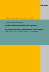 Reform des Gemeindefinanzsystems