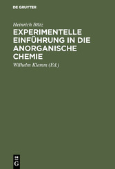 Experimentelle Einführung in die anorganische Chemie