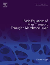 Basic Equations of Mass Transport Through a Membrane Layer