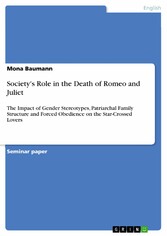 Society's Role in the Death of Romeo and Juliet