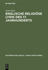 Englische religiöse Lyrik des 17. Jahrhunderts