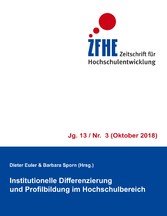 Institutionelle Differenzierung und Profilbildung im Hochschulbereich