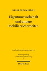 Eigentumsvorbehalt und andere Mobiliarsicherheiten