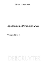 Livre V. Commentaire historique et mathématique, édition et traduction du texte arabe