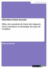 Effets des transferts de fonds des migrants sur la croissance économique des pays de l'UEMOA