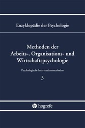 Methoden der Arbeits-, Organisations- und Wirtschaftspsychologie (B/III/3)