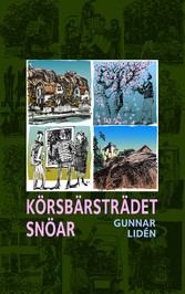 Körsbärsträdet snöar