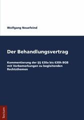 Der Behandlungsvertrag