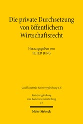 Die private Durchsetzung von öffentlichem Wirtschaftsrecht