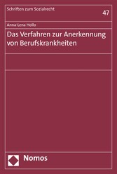 Das Verfahren zur Anerkennung von Berufskrankheiten