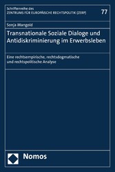 Transnationale Soziale Dialoge und Antidiskriminierung im Erwerbsleben