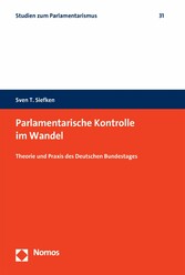 Parlamentarische Kontrolle im Wandel