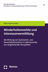 Minderheitenrechte und Interessenvermittlung