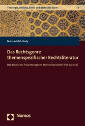 Das Rechtsgenre themenspezifischer Rechtsliteratur