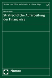 Strafrechtliche Aufarbeitung der Finanzkrise