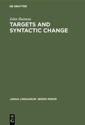 Targets and Syntactic Change