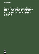 Ökologieorientierte Volkswirtschaftslehre