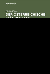 Der österreichische Ständestaat 1934-1938