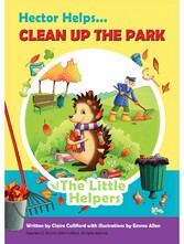 Hector Helps Clean Up the Park