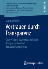 Vertrauen durch Transparenz