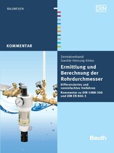 Ermittlung und Berechnung der Rohrdurchmesser