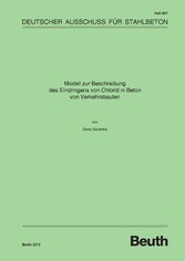 Modell zur Beschreibung des Eindringens von Chlorid in Beton von Verkehrsbauten