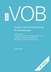 VOB 2016 Gesamtausgabe