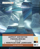 Aspect-Oriented Programming with the e  Verification Language