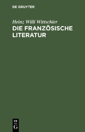 Die französische Literatur