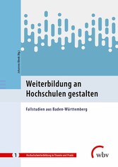 Weiterbildung an Hochschulen gestalten