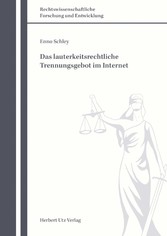 Das lauterkeitsrechtliche Trennungsgebot im Internet