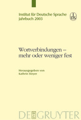 Wortverbindungen - mehr oder weniger fest