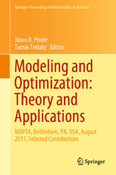 Modeling and Optimization: Theory and Applications