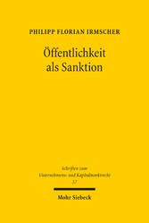 Öffentlichkeit als Sanktion