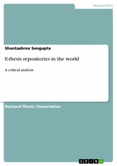 E-thesis repositories in the world