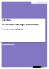 Introduction à l'Optique instrumentale