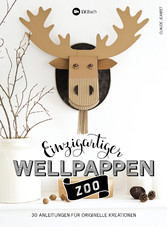 Einzigartiger Wellpappen-Zoo