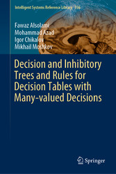 Decision and Inhibitory Trees and Rules for Decision Tables with Many-valued Decisions