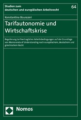 Tarifautonomie und Wirtschaftskrise