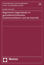 Registrierte Gegenstände im grenzüberschreitenden Insolvenzverfahren nach der EuInsVO