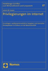 Privilegierungen im Internet