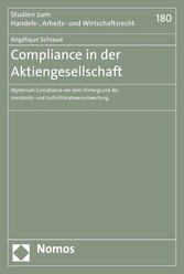 Compliance in der Aktiengesellschaft